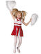 Karneval Kostüm Cheerleader Königin