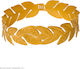 Karnevalsaccessoires Kranz Daphnis Gold Latex