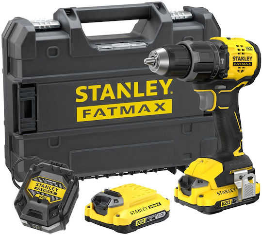 Stanley Fatmax V20 Percussive Drill Driver Battery Brushless 18V