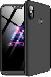 GKK GKK 360 Full Cover Plastic Black for Mi A2 Lite