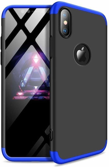 Gkk 360 Full Body Protection Apple Iphone Xs Max Μαύρο Μπλε