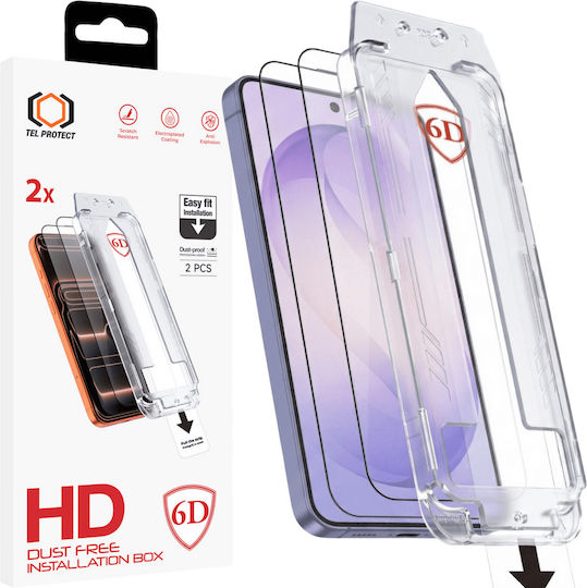 Tel Protect 2.5D Full Glue Ματ Full Face Tempered Glass 2τμχ (Galaxy S26 Ultra)