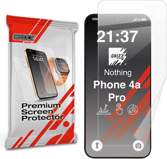 GrizzGlass Ceramic Screen Protector (Nothing Phone (4a) Pro)