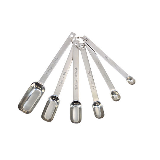 Kitchen Craft Ανοξείδωτη Μεζούρα Κουζίνας 15ml 6τμχ
