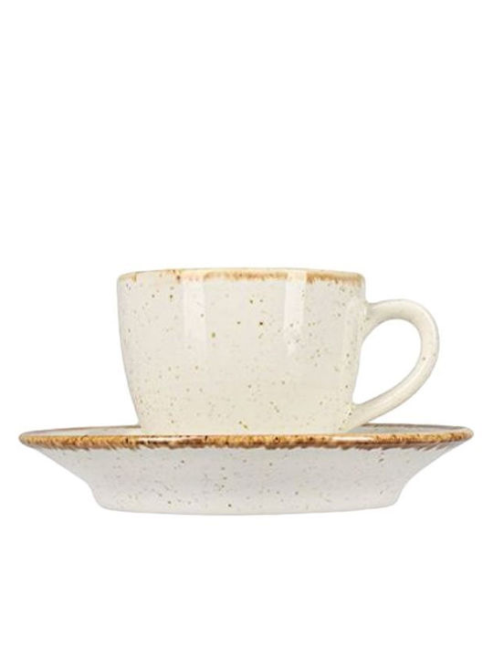 Porland Coffee Cup Made of Beige Porcelain 80ml