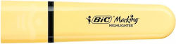 BIC Pastel Marker Unterstreichen Sie Gelbe