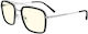 Computer Glasses Gunnar Baron Silver Clear