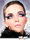 Eyelashes Black Feather At Tip