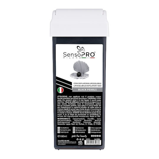 Sensopro Milano Ceara Depilatoare Cartuș Perle Negre 100ml
