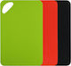 Set of Red Plastic Chopping Boards 26.2x17cm 3 Pieces