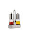 Bra Bra Öl- und Essigspender-Set aus Inox mit Fluss 200ml