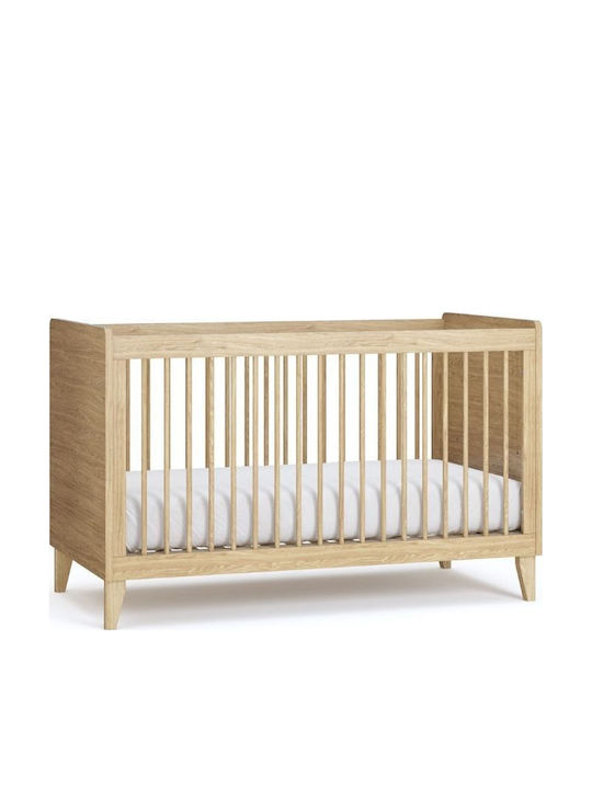 Vox Βρεφική Κούνια Muve Oak για Στρώμα 70x140cm