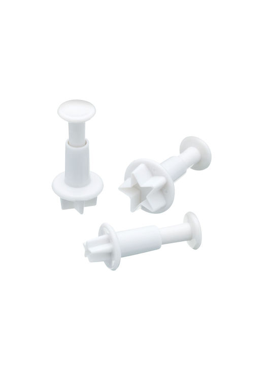 Kitchen Craft Set Forme de Tăiat Biscuiți de Crăciun din Plastic 3 Bucăți
