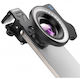 Apexel Lentilă Macro Ultra 100x Pentru Smartphone Cu Lumină Led Circulară Integrată Compatibilă Cu Iphone Samsung Pixel Alte Telefoane Livrare În 7-8 Zile