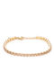 Visetti Damen Armband Riviera aus Stahl Vergoldet