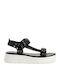 Γυναικεία Σανδάλια Flatforms Μαύρα