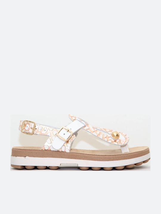 Marlena S9005 Leather Women's Anatomic Sandals White