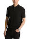 Polo Short Sleeve Blouse Black