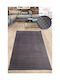 SteweHome Non-Slip Gray Runner Rug 80x300cm