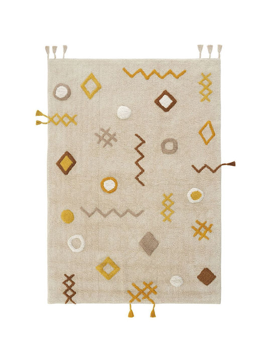 SteweHome Kids Cotton Blue Rug 120x180cm Thickness 100mm