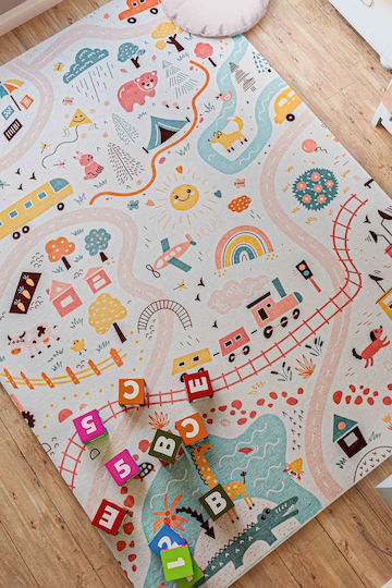 SteweHome Kids Rug Pink 120x300cm Thickness 60mm