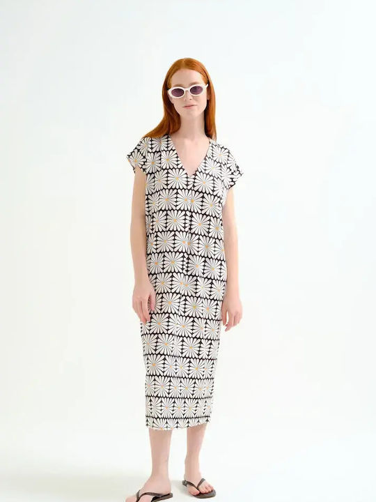 Compania Fantastica Summer Midi Knitted Dress B...