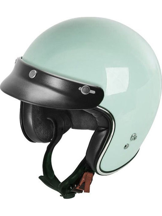 Garibaldi G02X Light Green Κράνος Μηχανής Jet E...