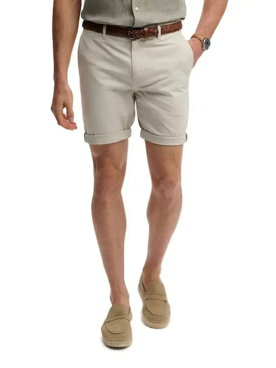 Superdry Chino Γυναικείο Σορτς Rainy Day Grey