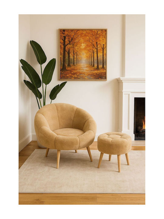 Polyrθróna Καφέ 75x75x75cm