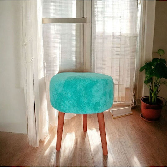 SteweHome Hocker Für Das Wohnzimmer Rund 38x45x45cm SteweHome Hocker Für Das Wohnzimmer Rund 38x45x45cm