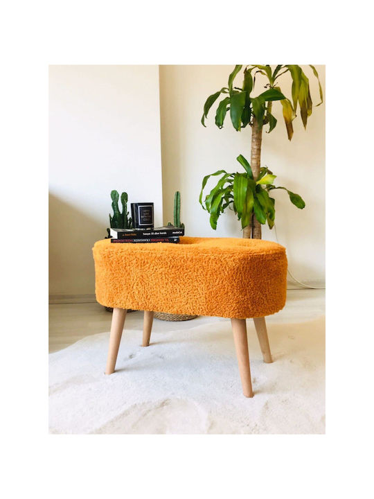 Living Room Wooden Grey Stools