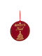 Set 6 Samt Etiketten Joyeux Noel F7cm Bordeaux