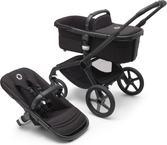 Bugaboo Fox 5 Ρυθμιζόμενο Καρότσι 2 σε 1 Kατάλληλο για Nεογέννητο Μαύρο