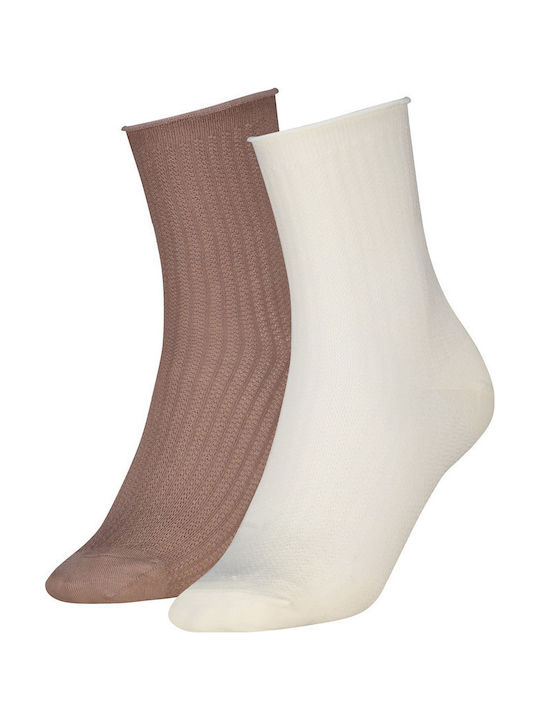 PUMA Damen Sportsocken Braune 2 Paare