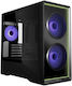 Lian Li Vector V150 Gaming Mini Tower Carcasă PC cu Fereastră Laterală Neagră
