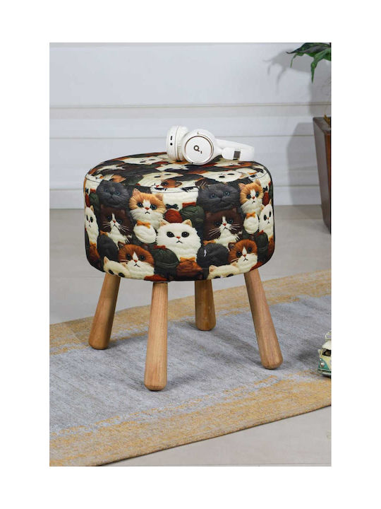 Living Room Wicker Bohemian Stool