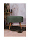 Living Room Wooden Oval Stool