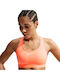 Dri-Fit Swoosh Women's Athletic Sports Bra Swoosh Medium-support Padded with Lining & Light Padding