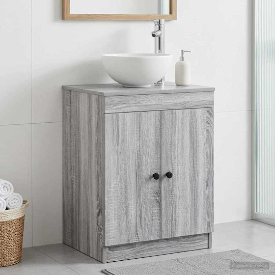 vidaXL Πάγκος χωρίς Νιπτήρα Μ54xΒ41xΥ70cm Γκρι