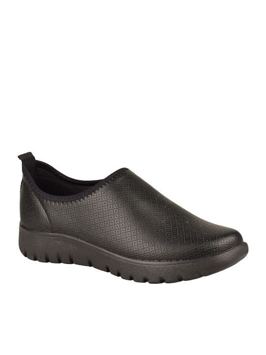 Ανατομικά Γυναικεία Slip-On Μαύρα