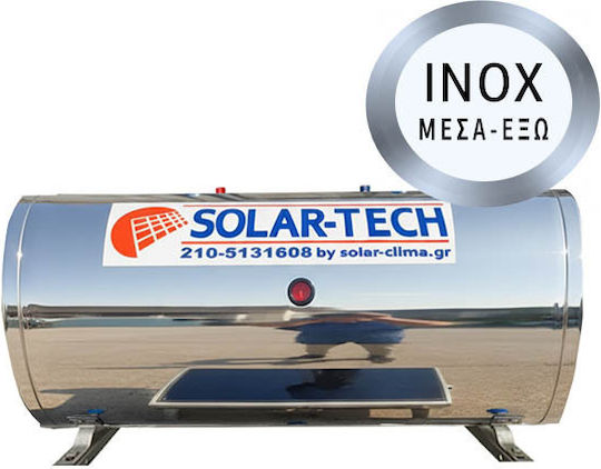 Solar-Tech Solar-Warmwasserspeichertank 200l Inox Dreifache Energie