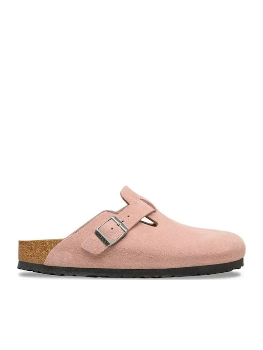Birkenstock Boston Suede Suede Σαμπό Γυναικείες...