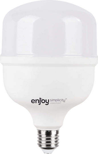 High Power Λάμπα LED 20W για Ντουί E27 Φυσικό Λευκό 2700lm