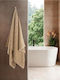 SteweHome Face Towel 50x90cm Brown