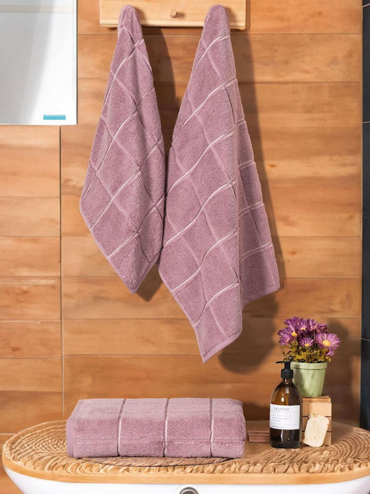 SteweHome Bath Towel 90x150cm Grey Weight 700gr/m²