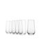 Krosno Set Water Glasses Glass 480ml 6pcs