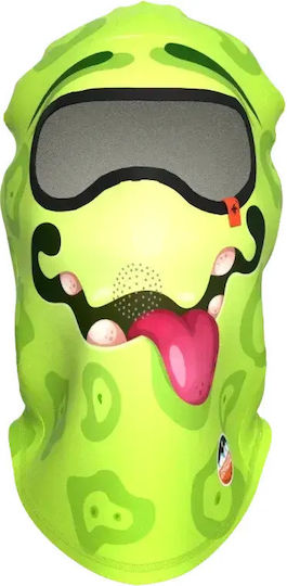 Maskara Extreme Monster Collection Green Unisex 90% Polyester 10% Elastane Balaclava