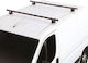 Fabbri Fiat Doblo Commercial 03 01>12 09 Car Roof Bars Iron Heavy Duty Type 135 Cm Set 2 Bars Includes Locks