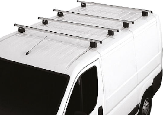 Fabbri – Citroen Jumper 04/16> Aluminum Car Roof Bars Professional Heavy Duty 150 Cm Set 4 Bars Includes Locks