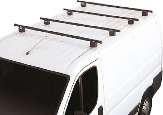 Fabbri – Opel Vivaro 03/19> Car Roof Bars Iron Professional Heavy Duty 150 Cm Set 4 Bars Locks Included